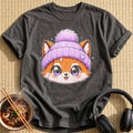 Kawaii Fox (Lilac Hat)