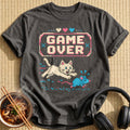 Md Gameover Cat 12 - Charcoal