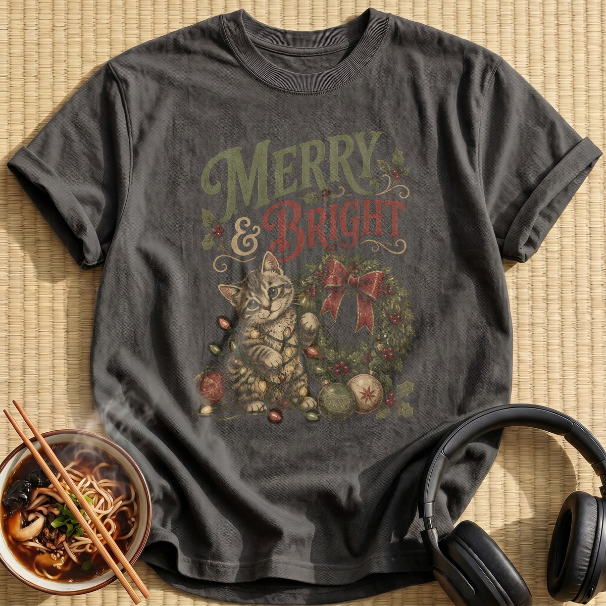 Merry And Bright 23 - Charcoal