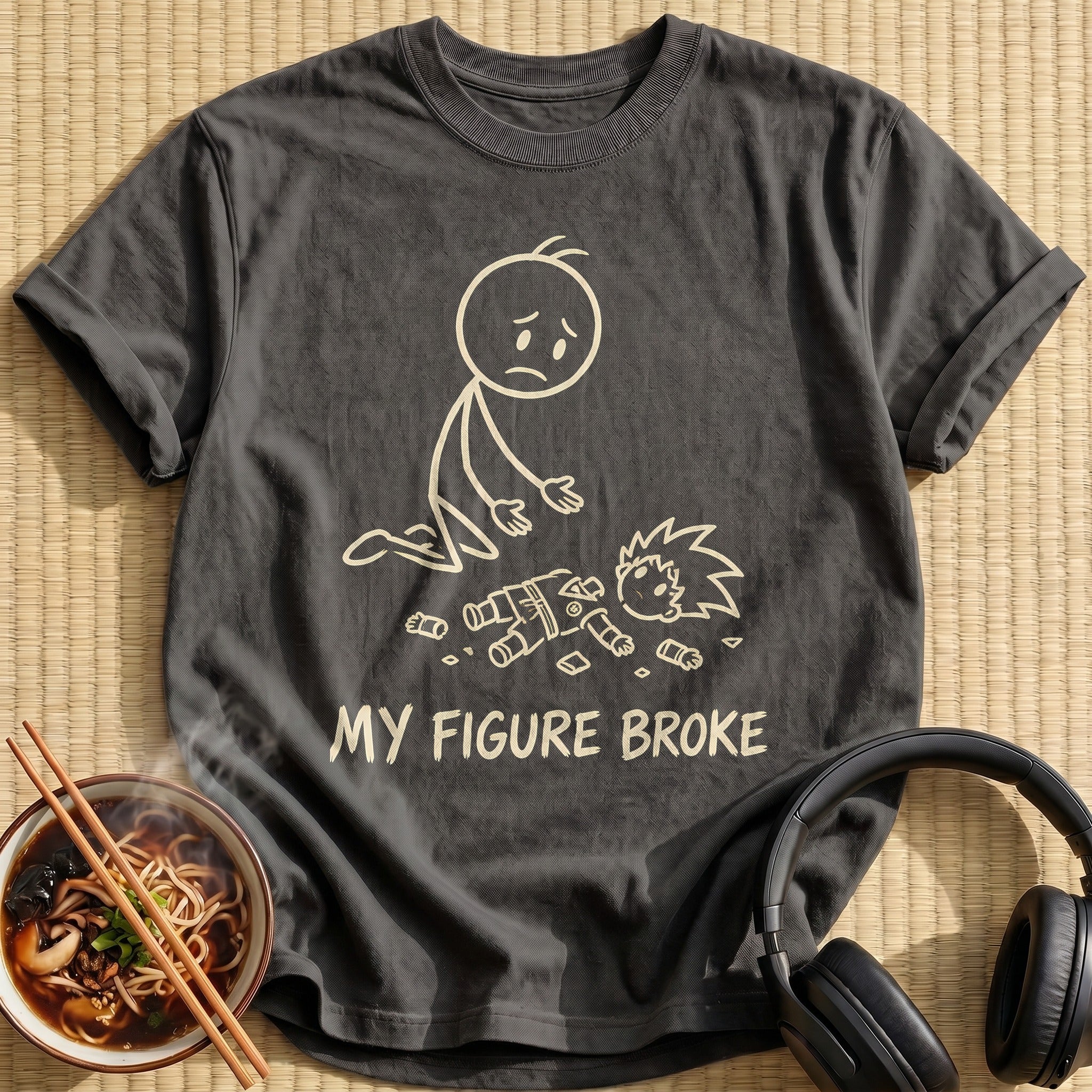 My Figure Broke 70 - Charcoal