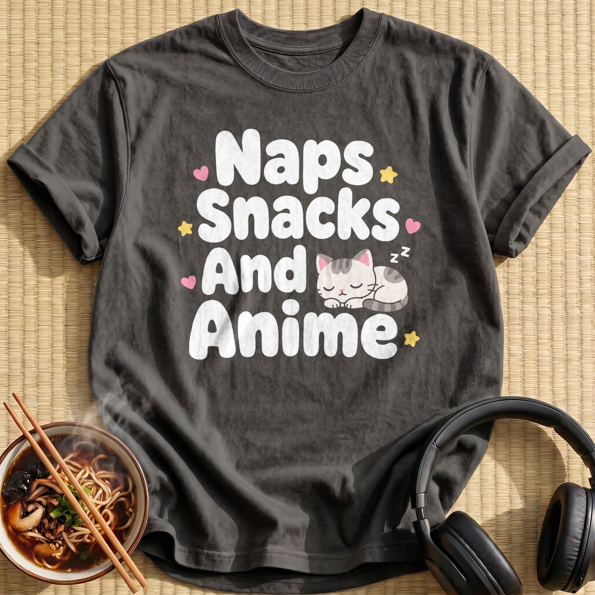 Naps Snacks And Anime