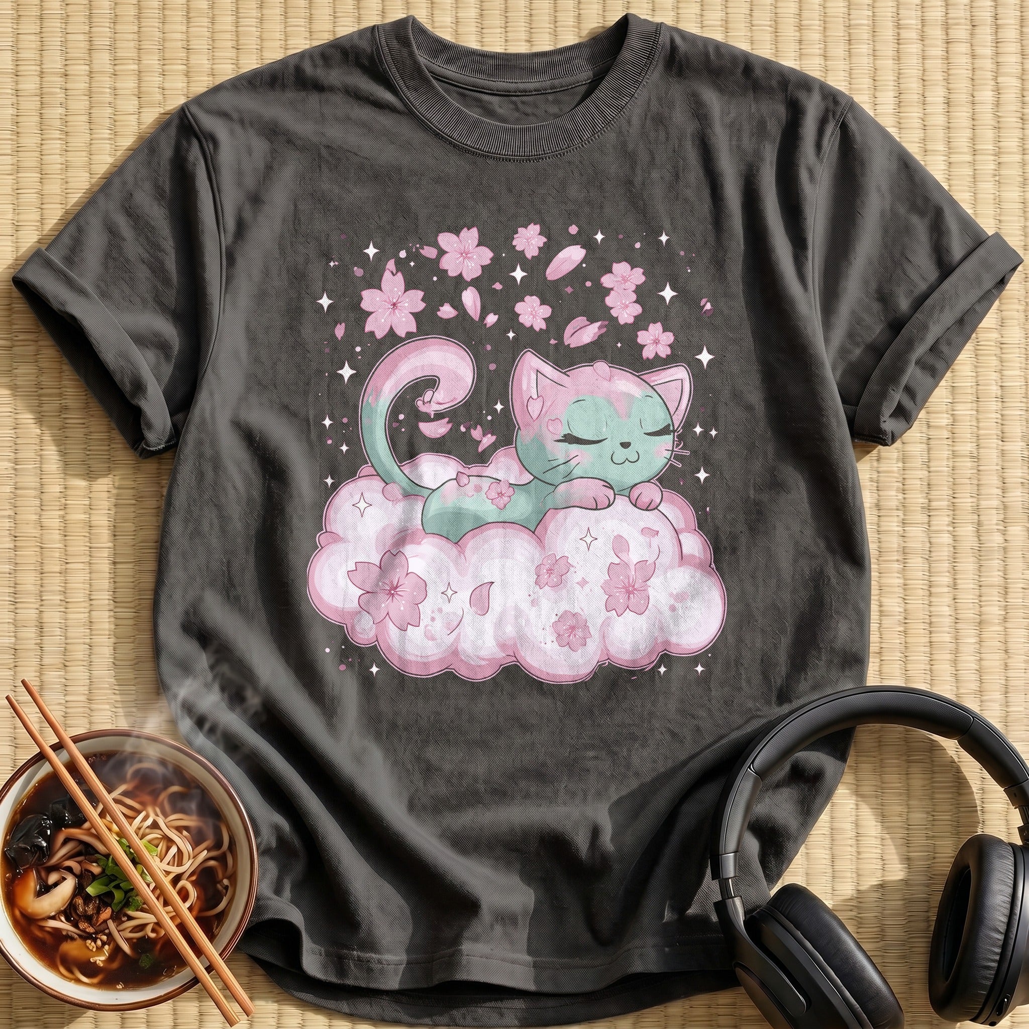 Sakura Cloud Kitten