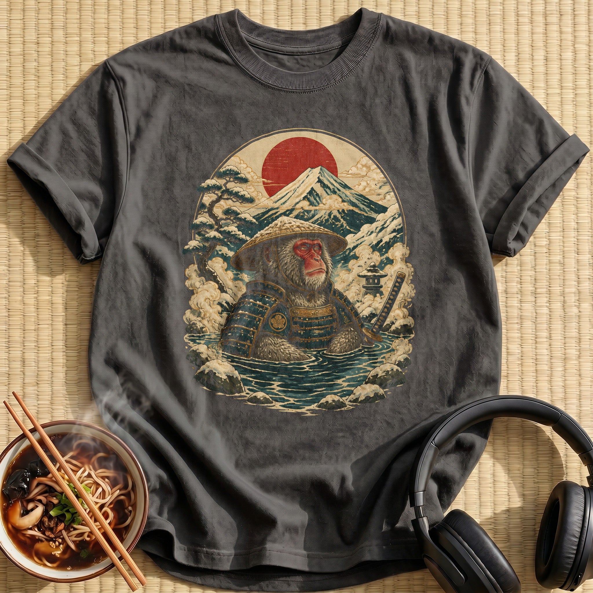 Snow Monkey Samurai 46 - Charcoal