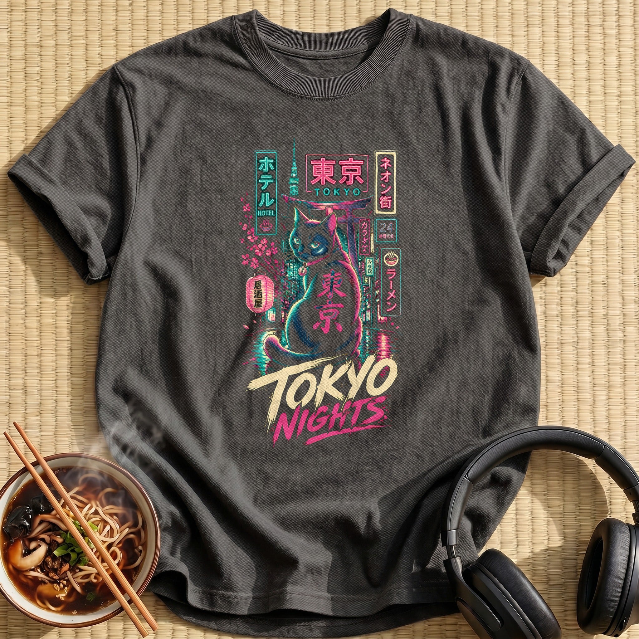 Tokyo Nights 35 - Charcoal