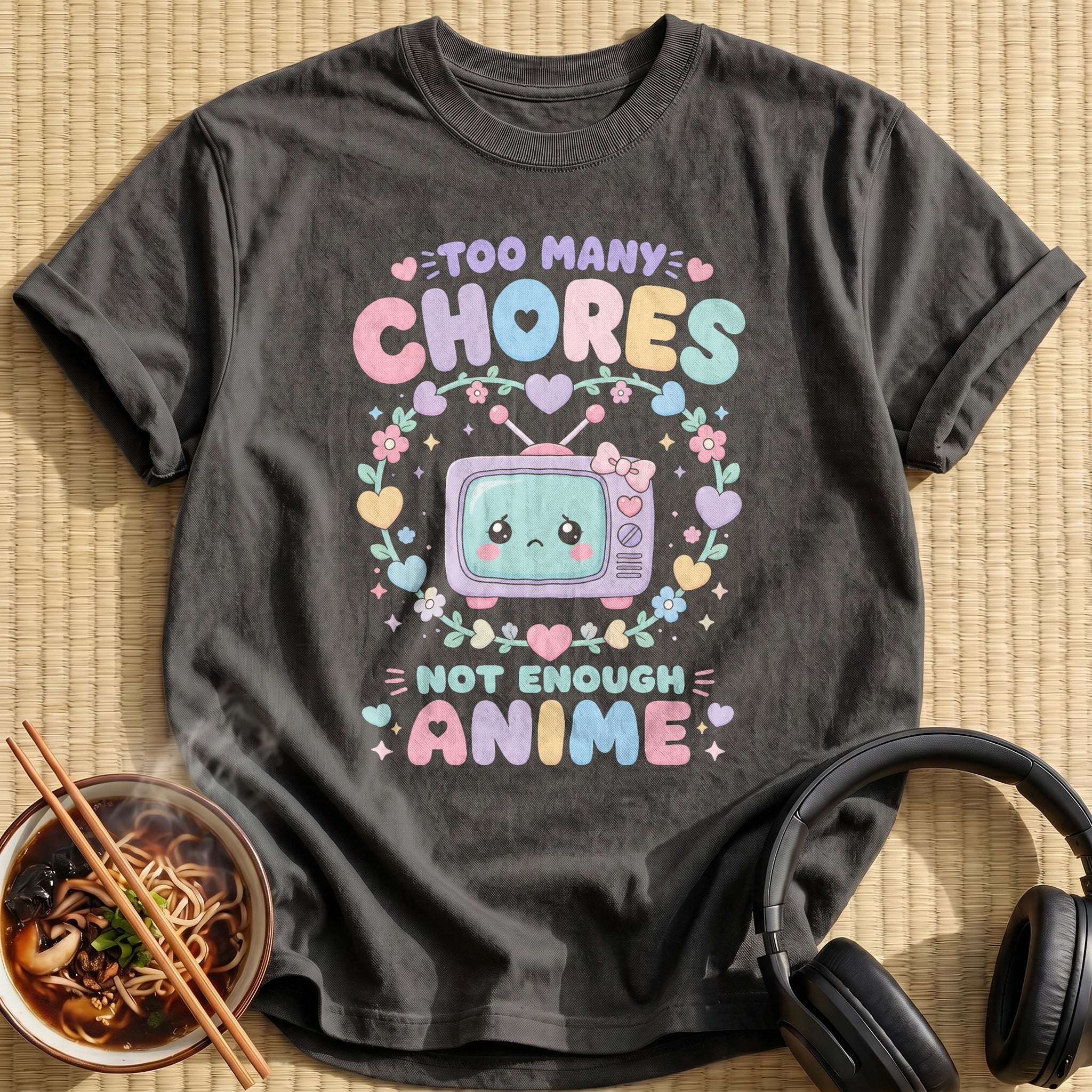 Too Many Chores Not Enough Anime