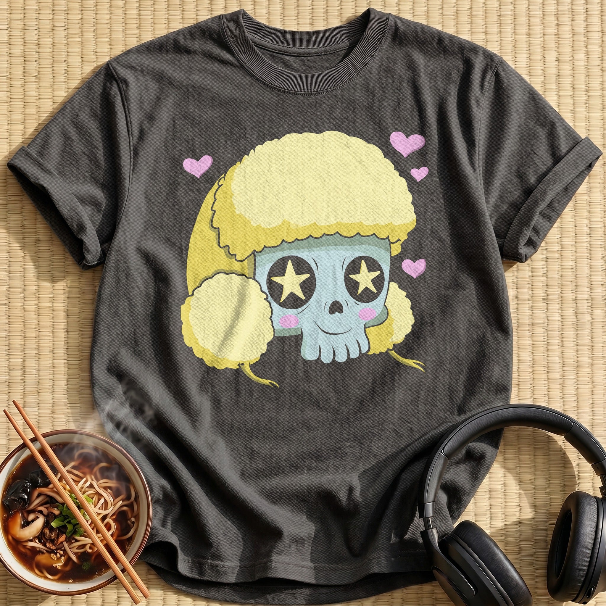 Yellow Fur Star Skull