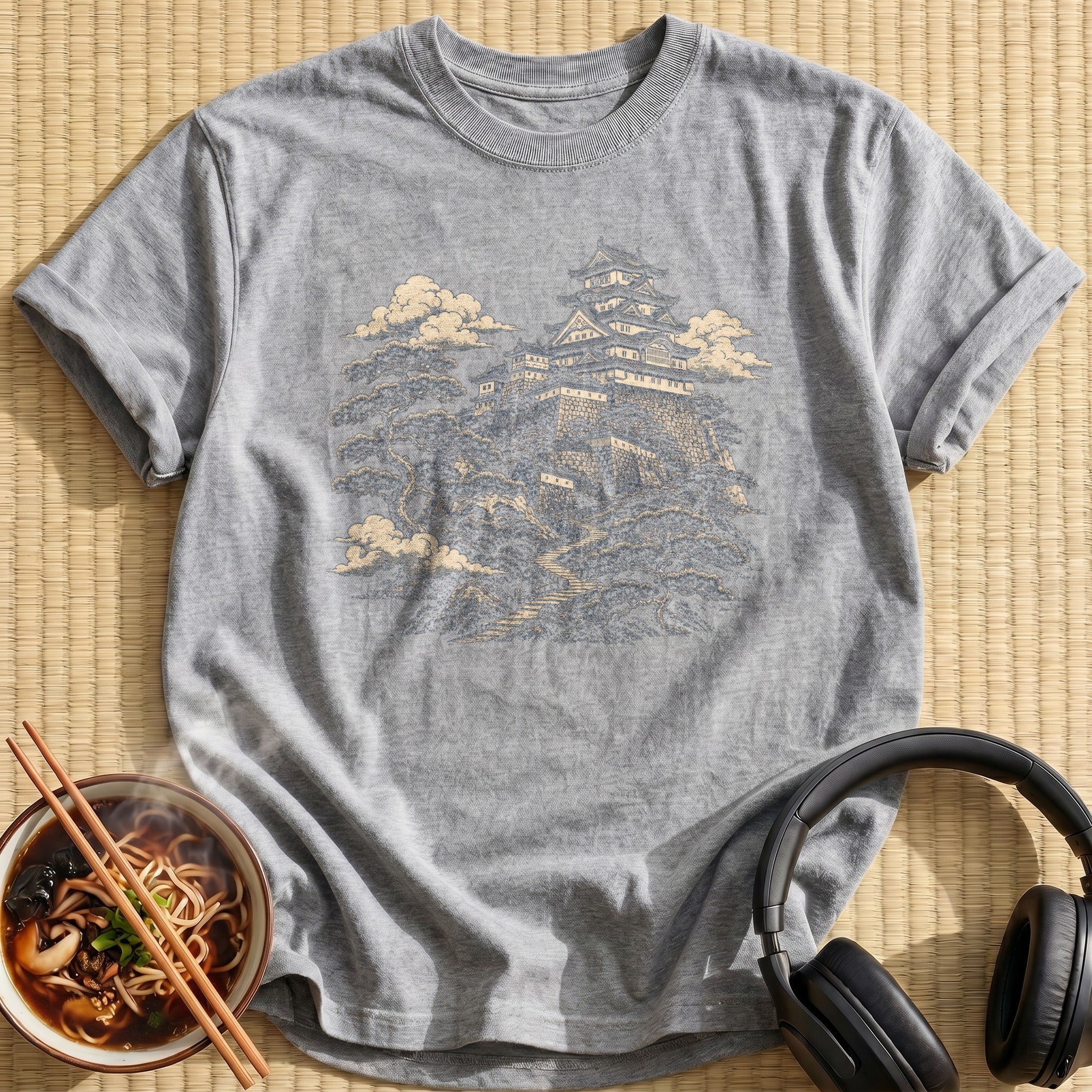 Blue Japanese Castle Pine Trees