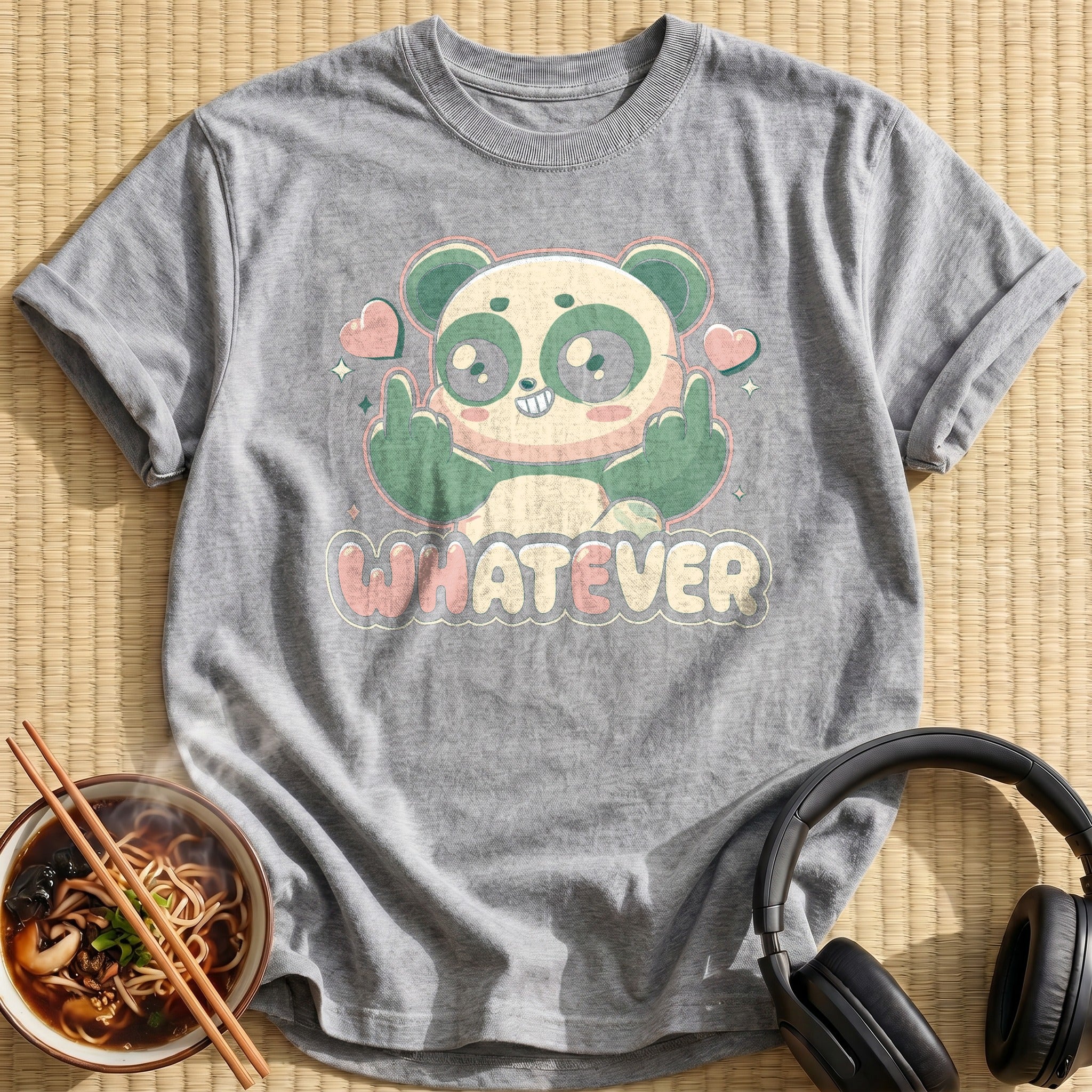 Kawaii Chibi Panda Saying Whatever