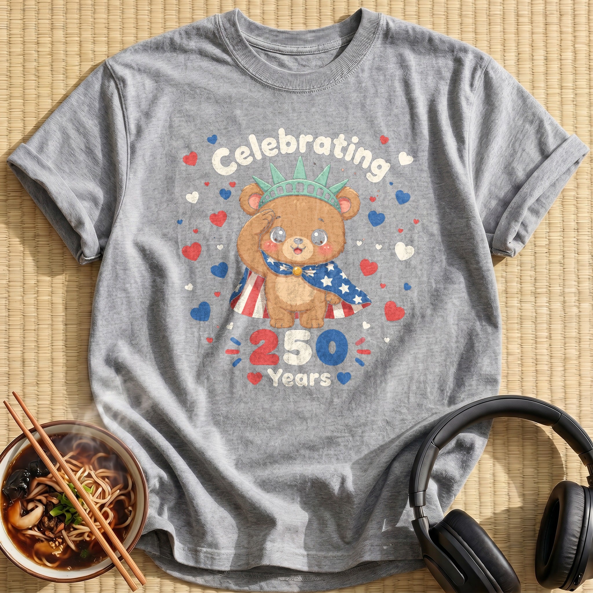 Kawaii Liberty Bear