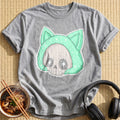 Mint Cat Hood Skull
