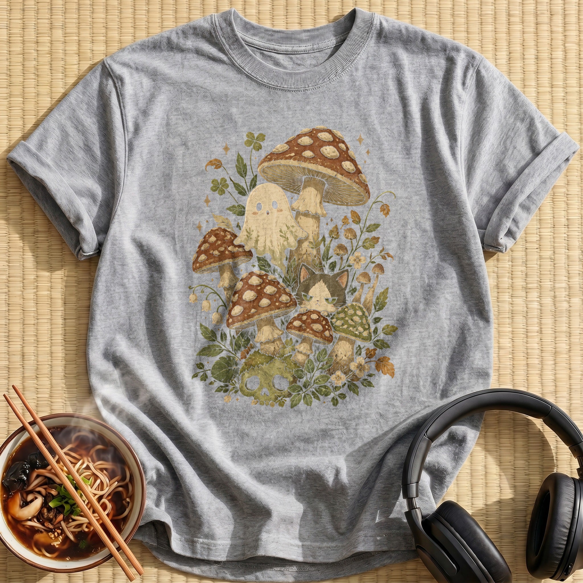 Mushroom Ghost Cat - Sport Grey