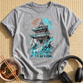 Mystic Japanese Temple Pagoda Shrine - Sport Grey