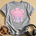 Pink Pom Beanie Skull