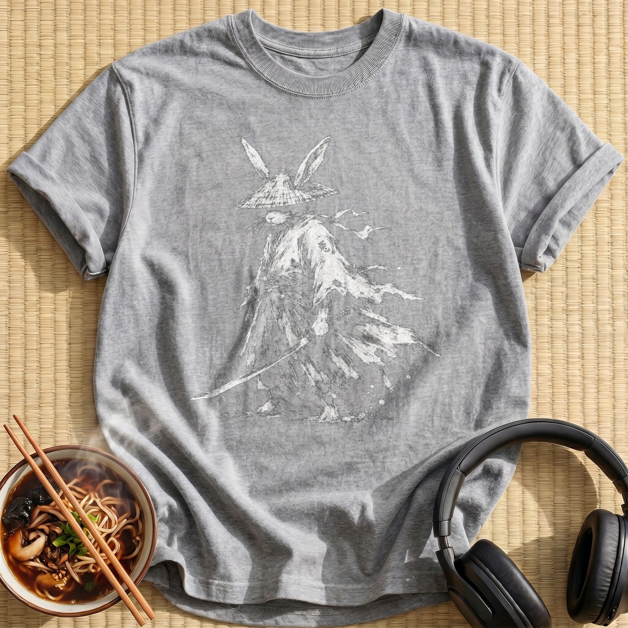 Rabbit Ronin Wandering Inky Warrior