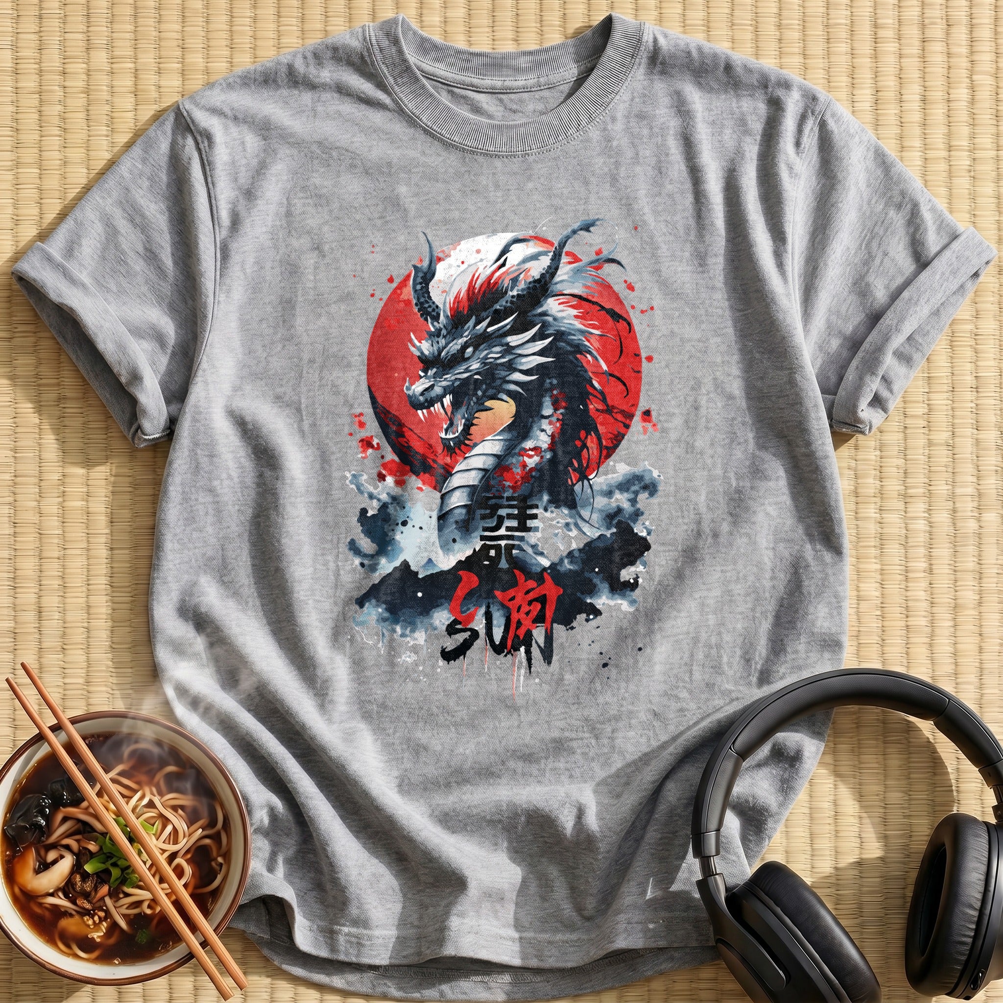 Silver Dragon Red Sun Smoke - Sport Grey