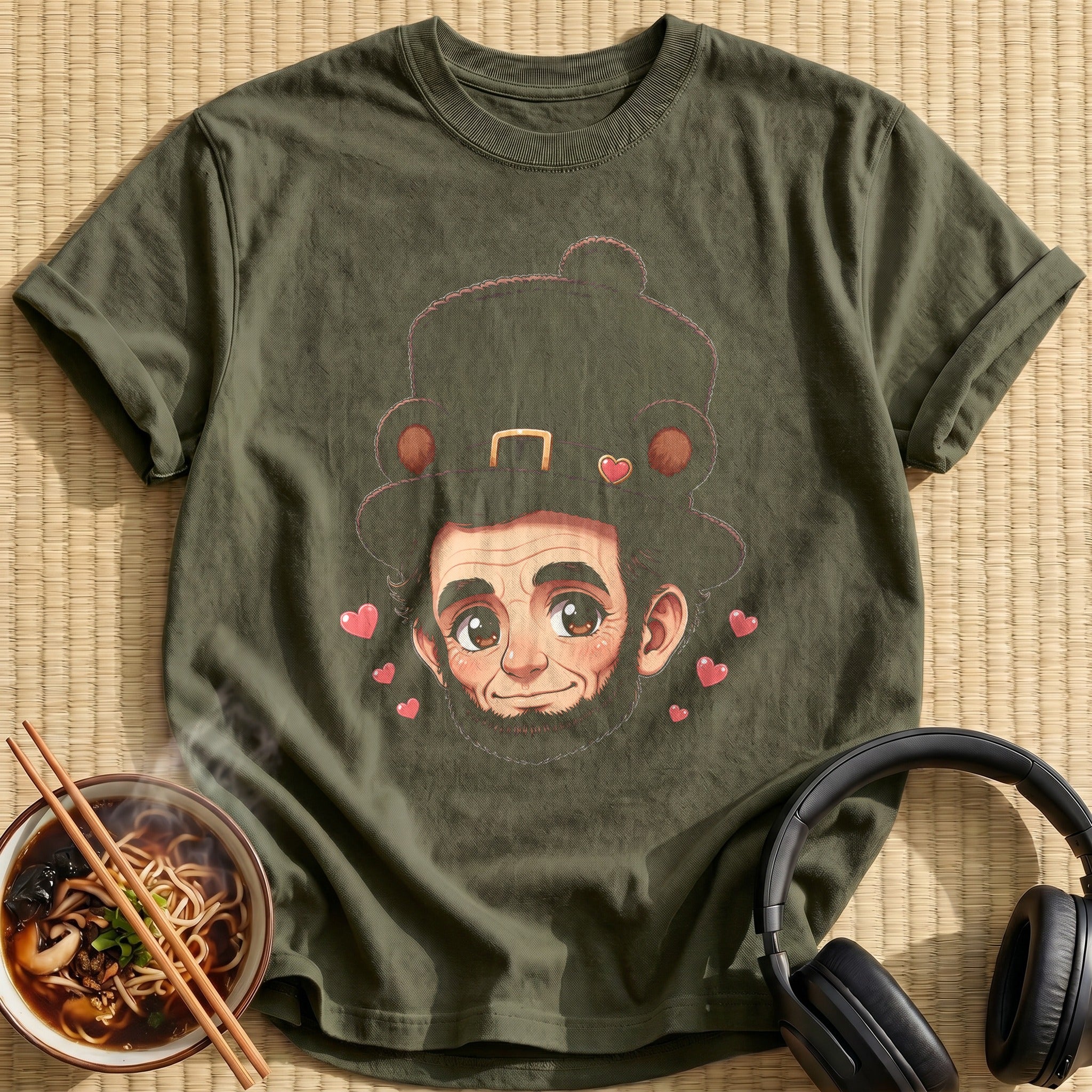 Abraham Lincoln - Kawaii Fluffy Hat
