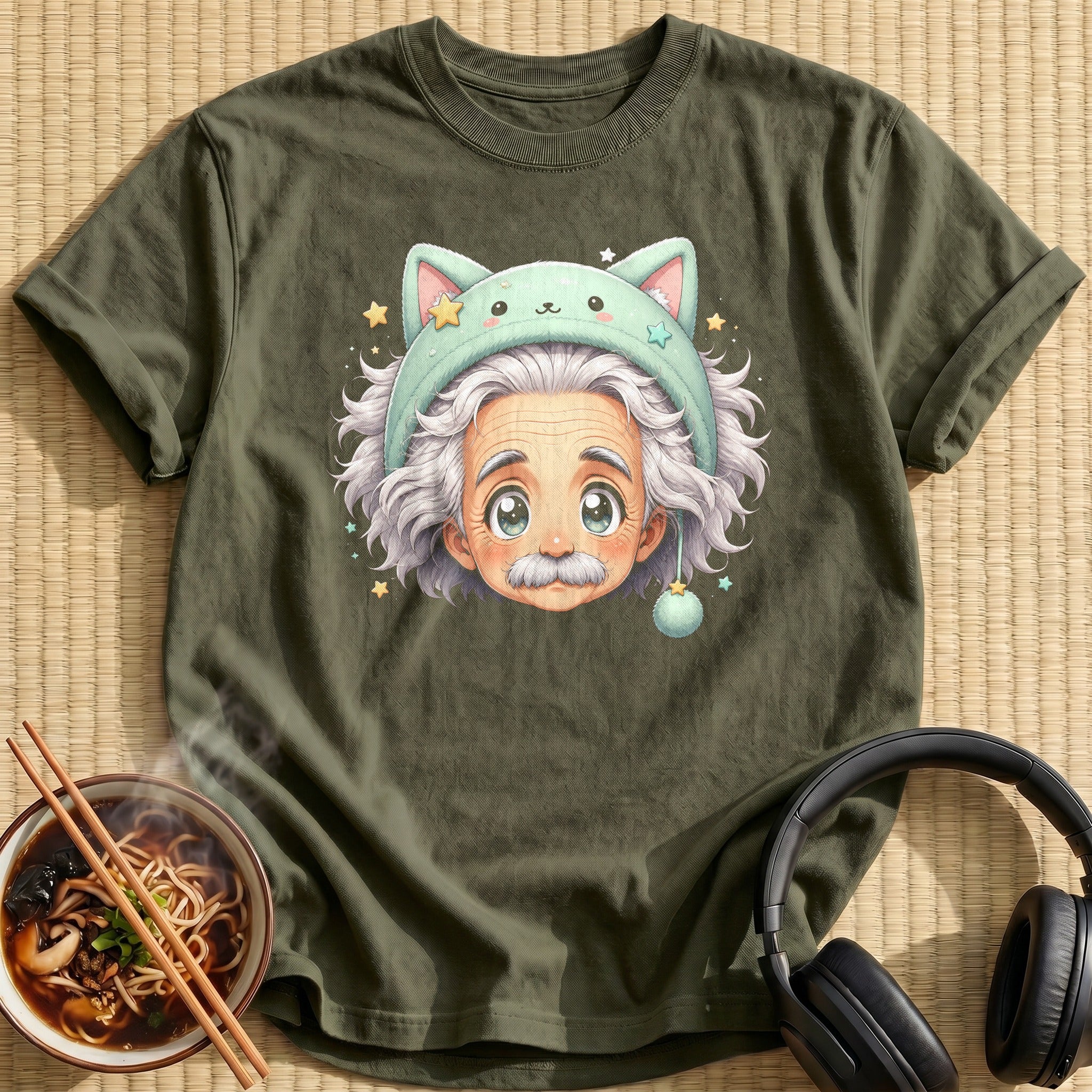 Albert Einstein - Kawaii Fluffy Hat