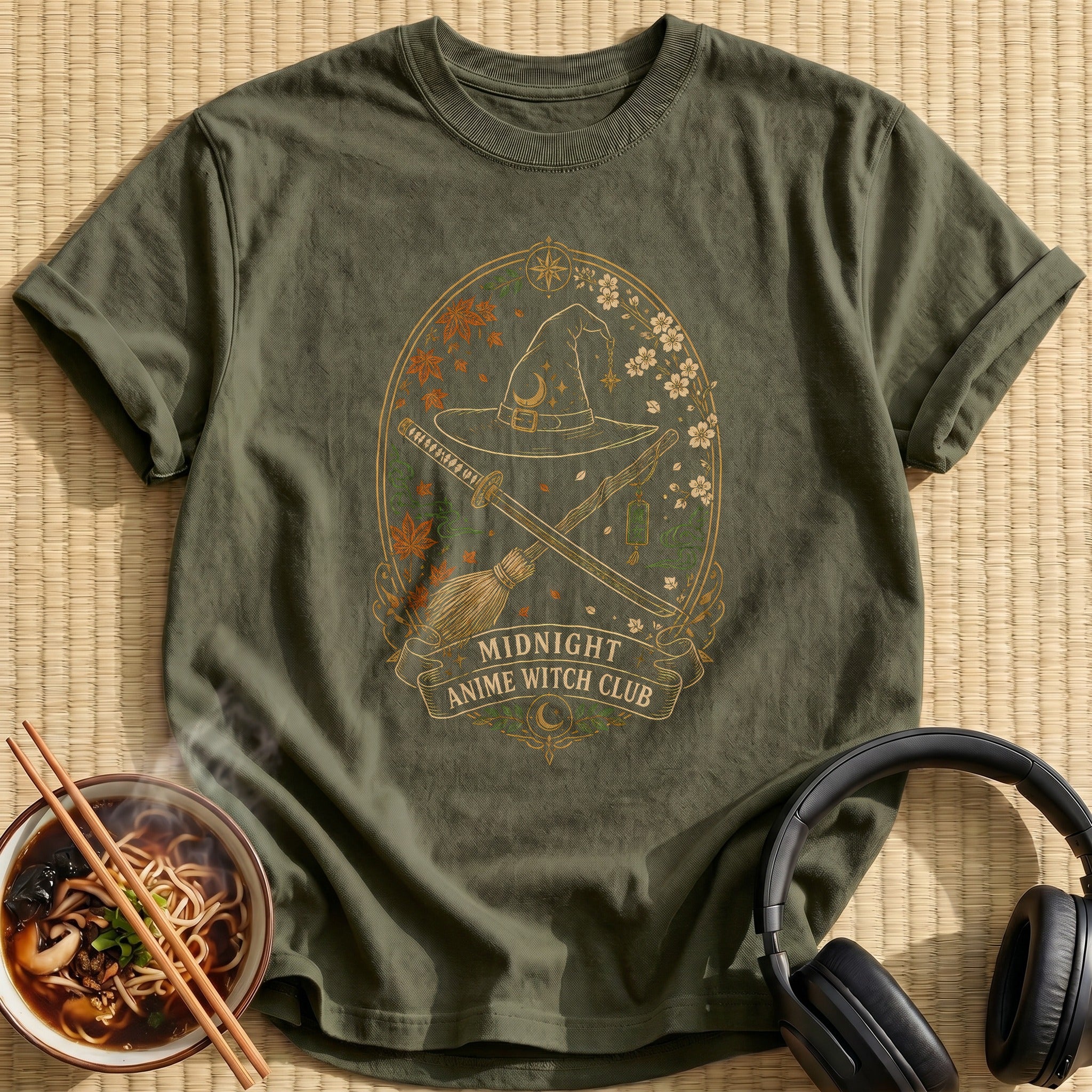 Anime Witch Club - Military Green