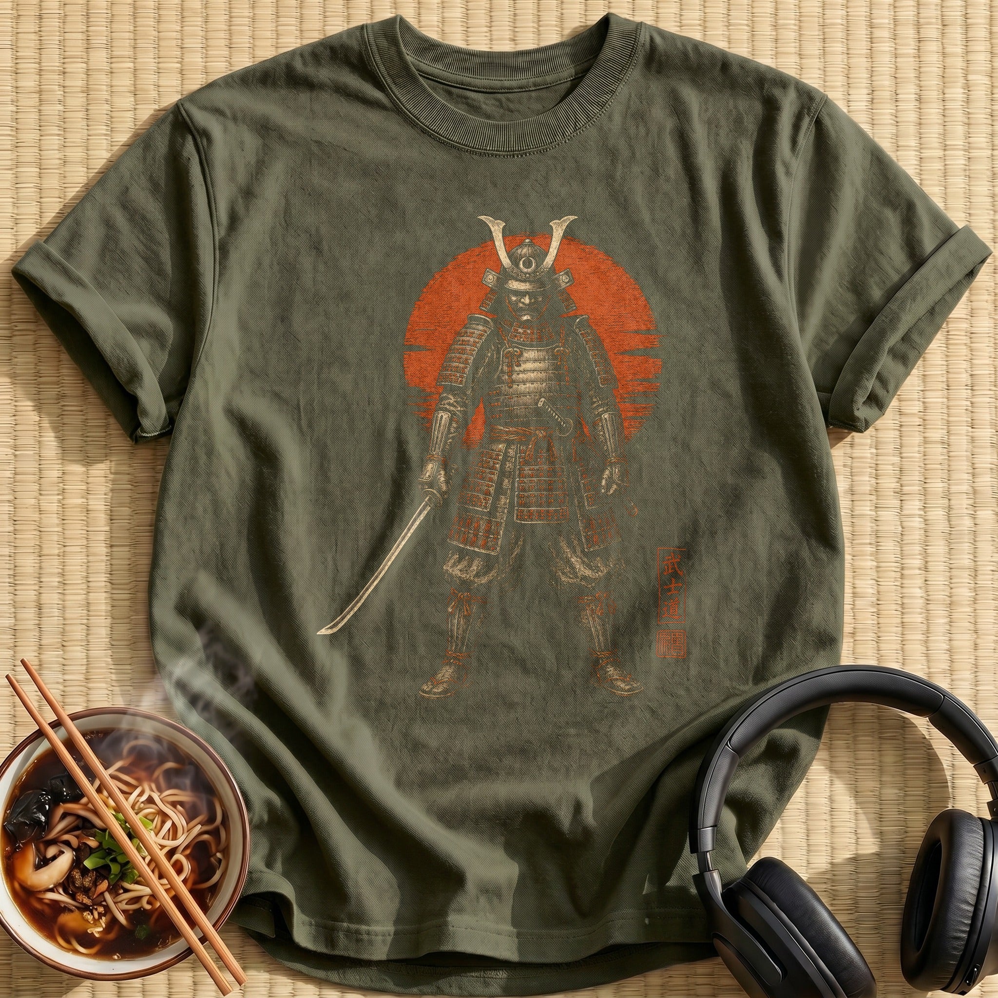 Armored Samurai Bushido Red Sun