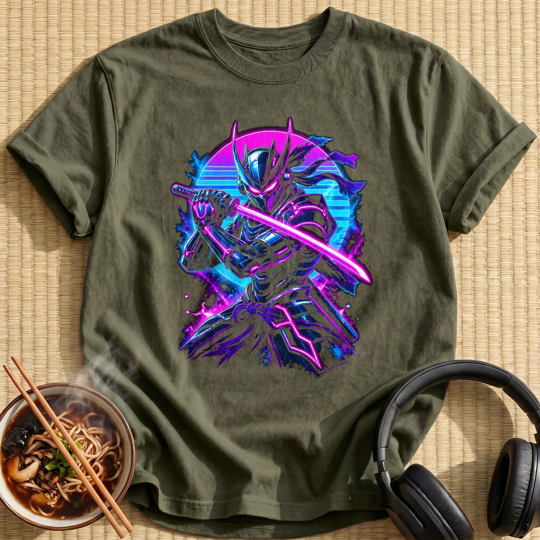 Cyber Samurai 27 - Military Green