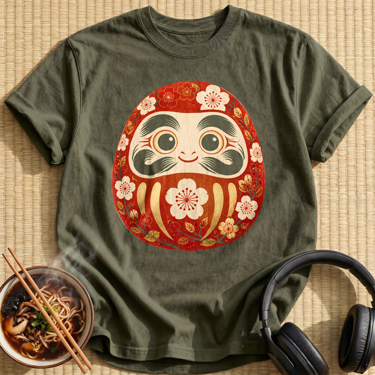 Daruma Folk 18 - Military Green
