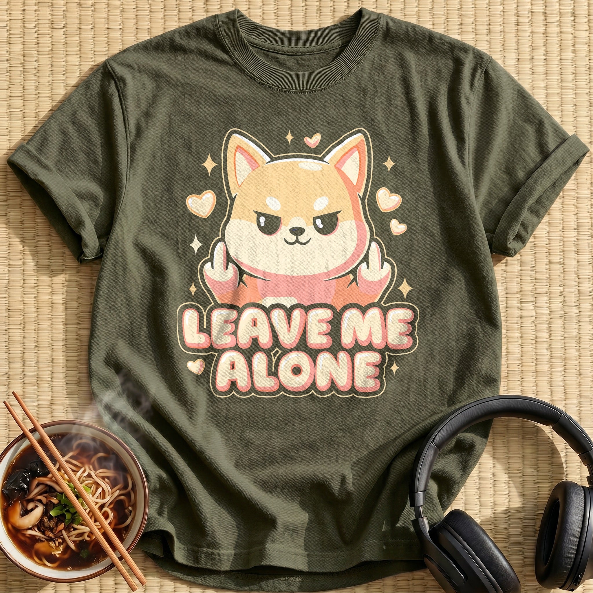 Kawaii Chibi Shiba Leave Me Alone