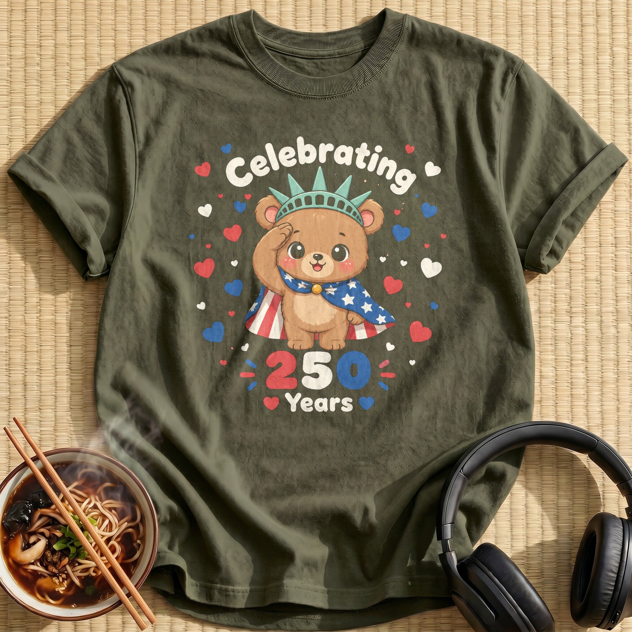 Kawaii Liberty Bear