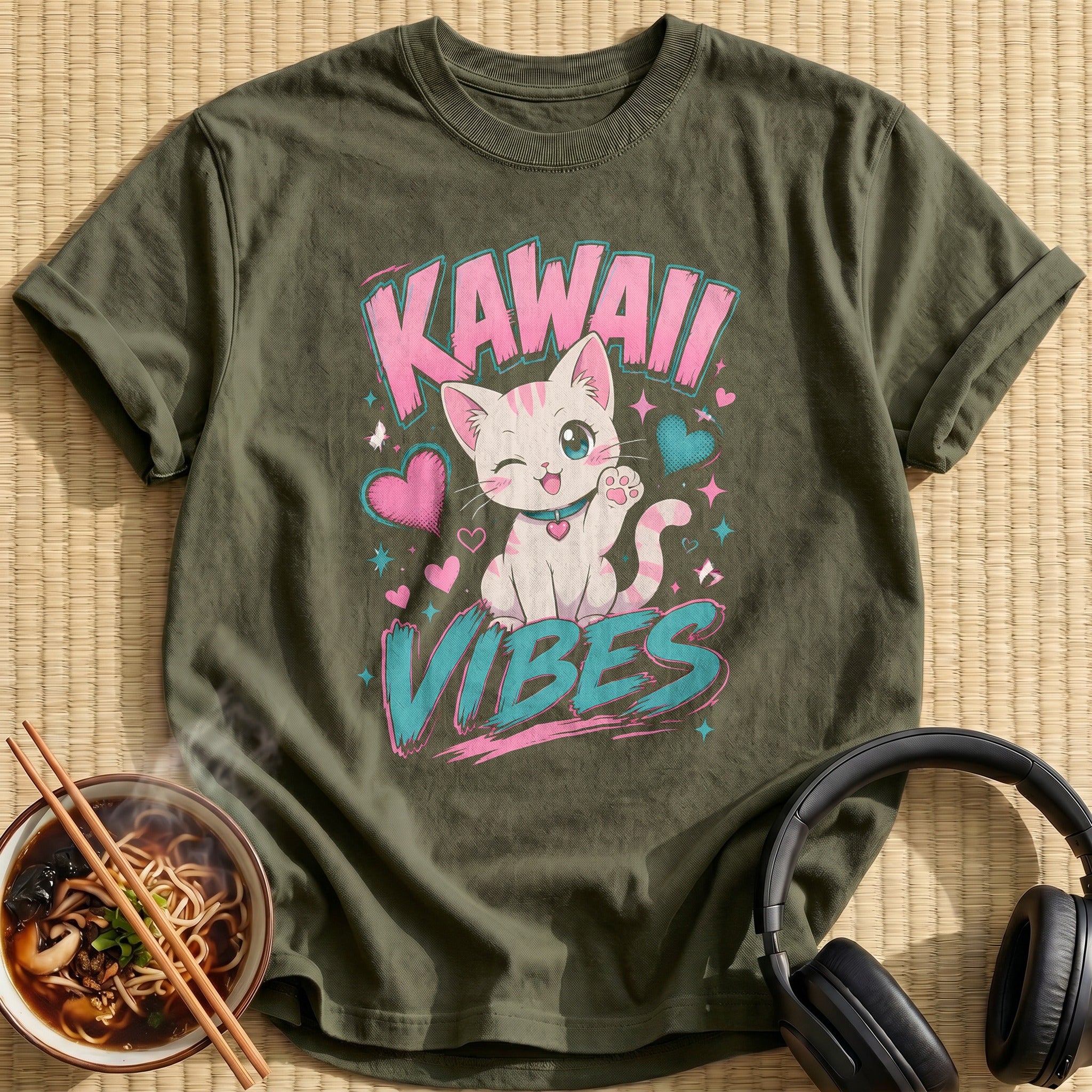 Kawaii Vibes 41 - Military Green