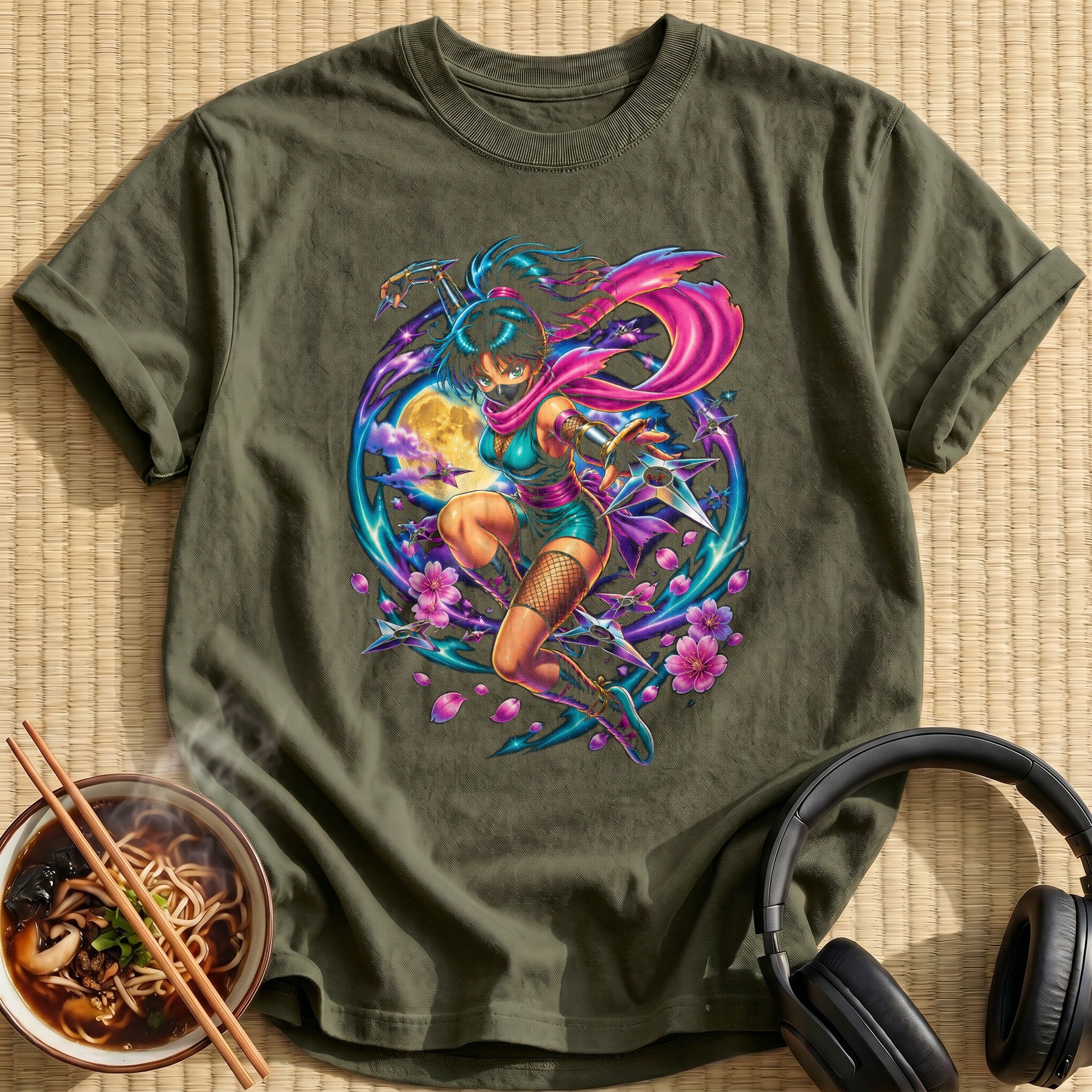 Kunoichi Ninja 19 - Military Green