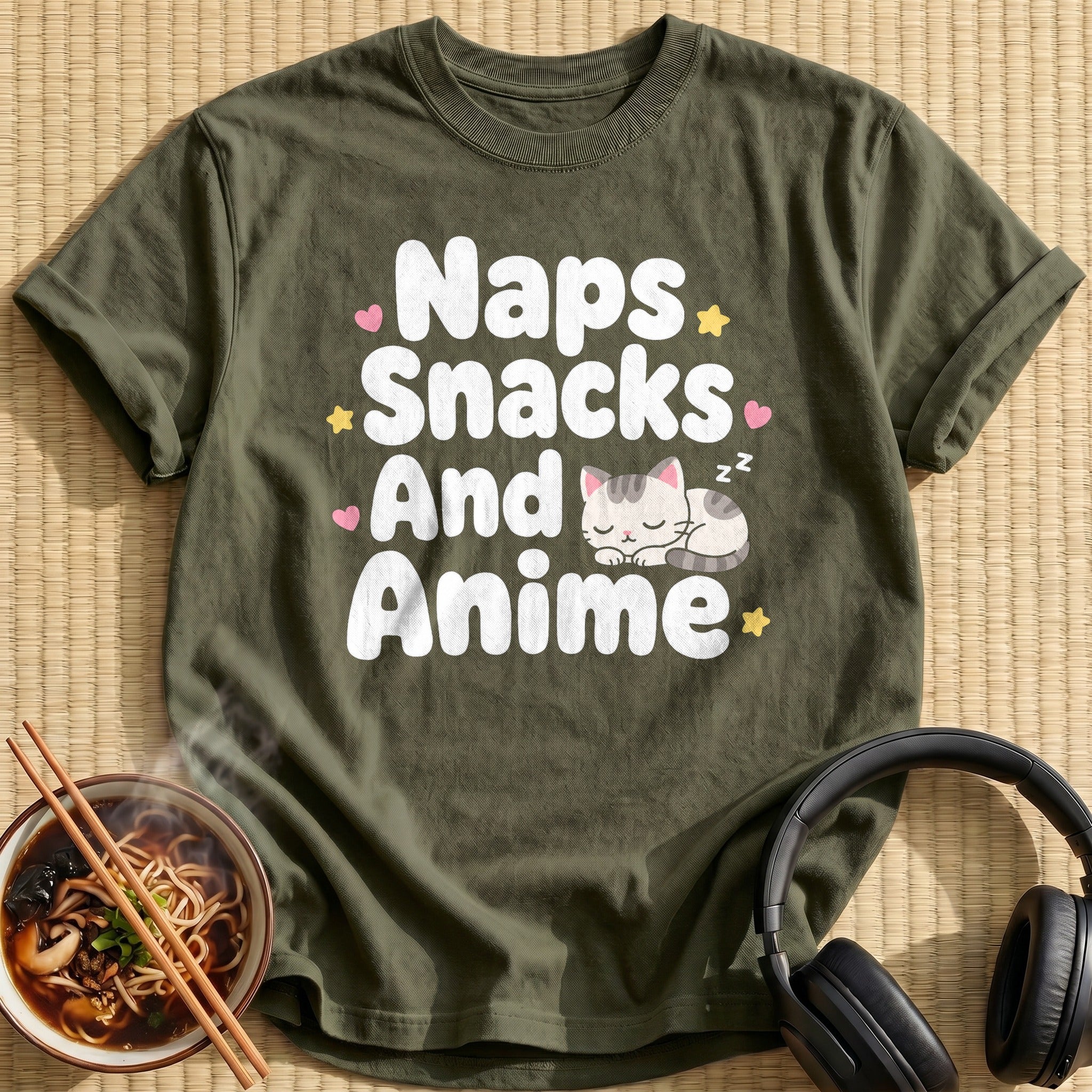 Naps Snacks And Anime