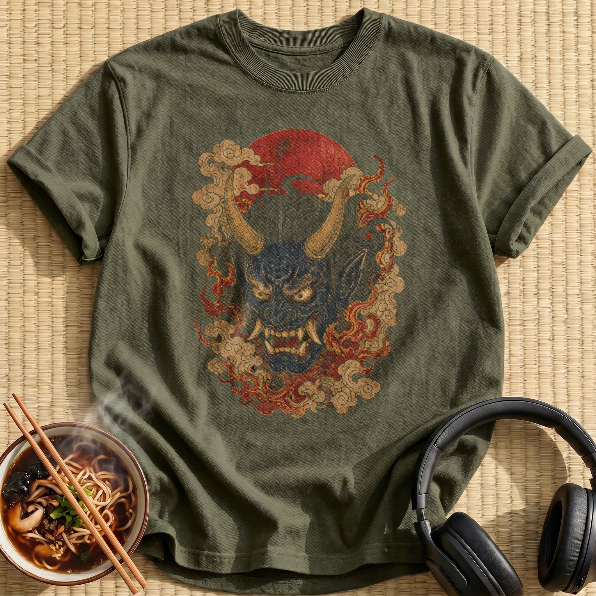 Oni Demon 13 - Military Green
