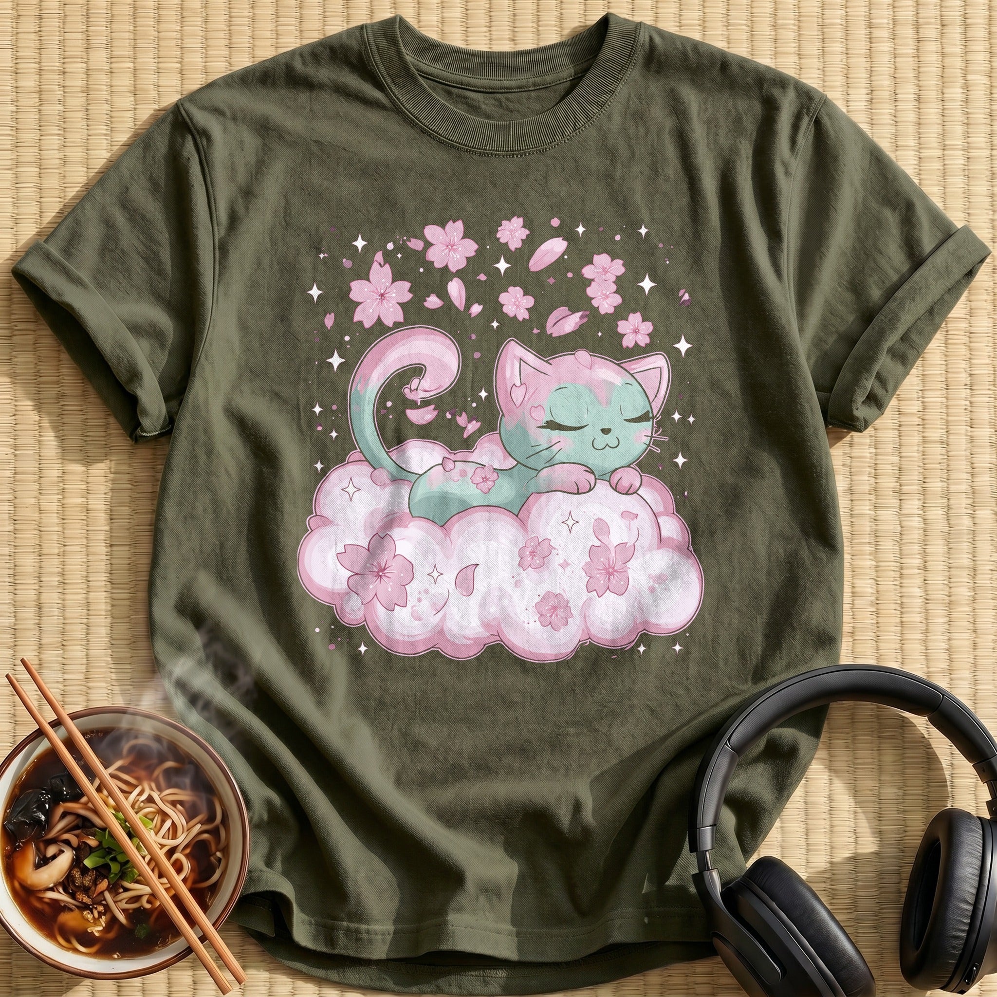 Sakura Cloud Kitten