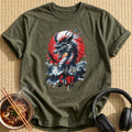 Silver Dragon Red Sun Smoke - Military Green