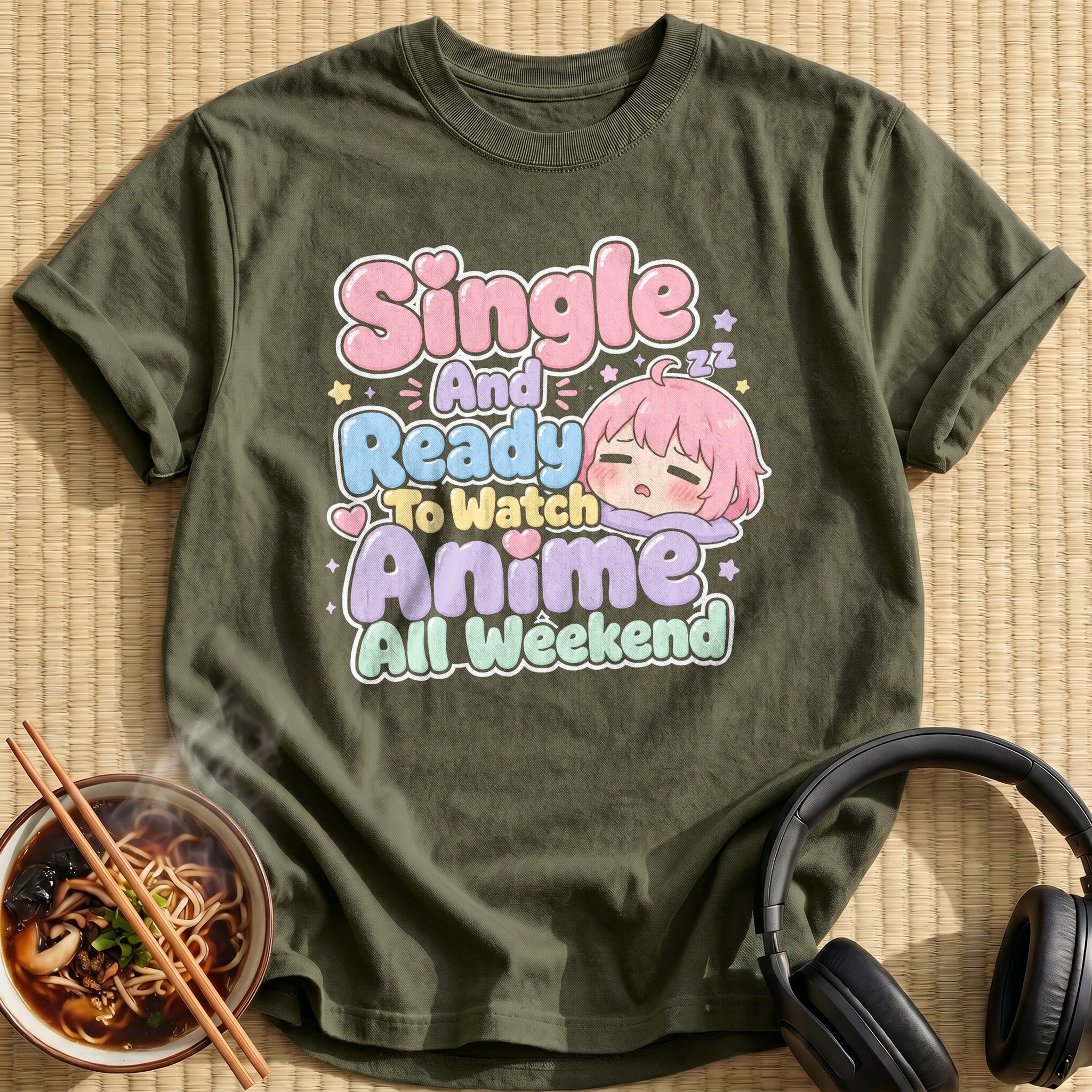 Single And Ready To Watch Anime All Weekend