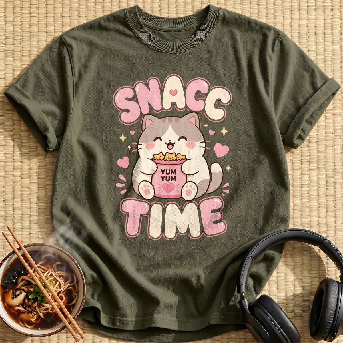 Snacc Time 62 - Military Green