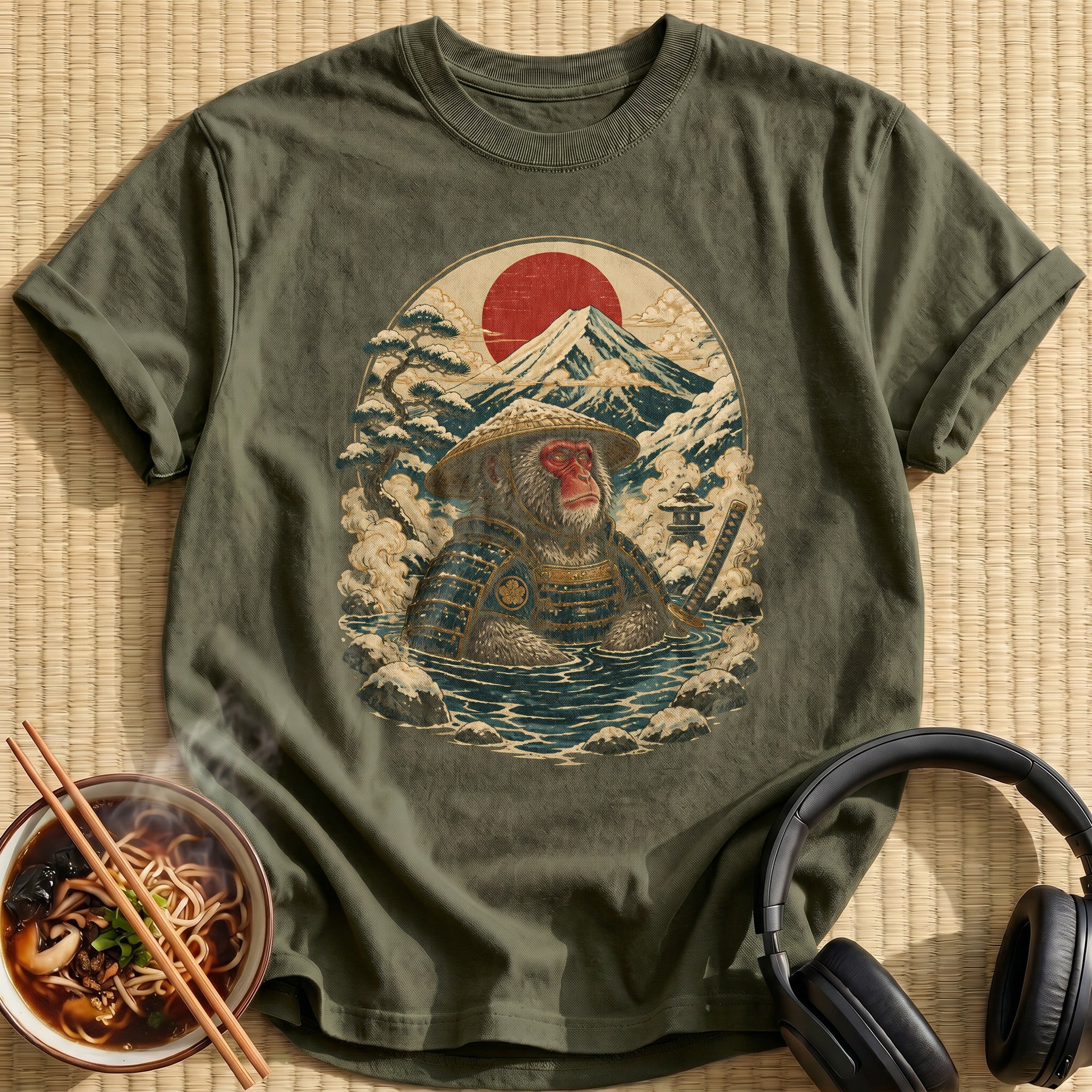 Snow Monkey Samurai 46 - Military Green