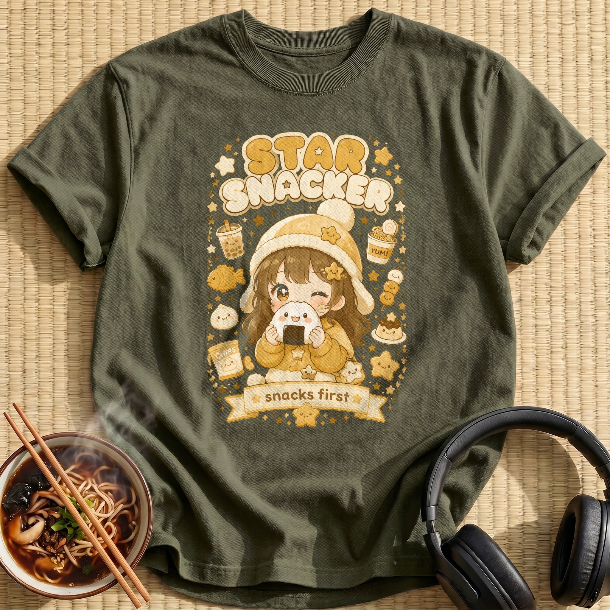 Star Snacker (mustard & cream)