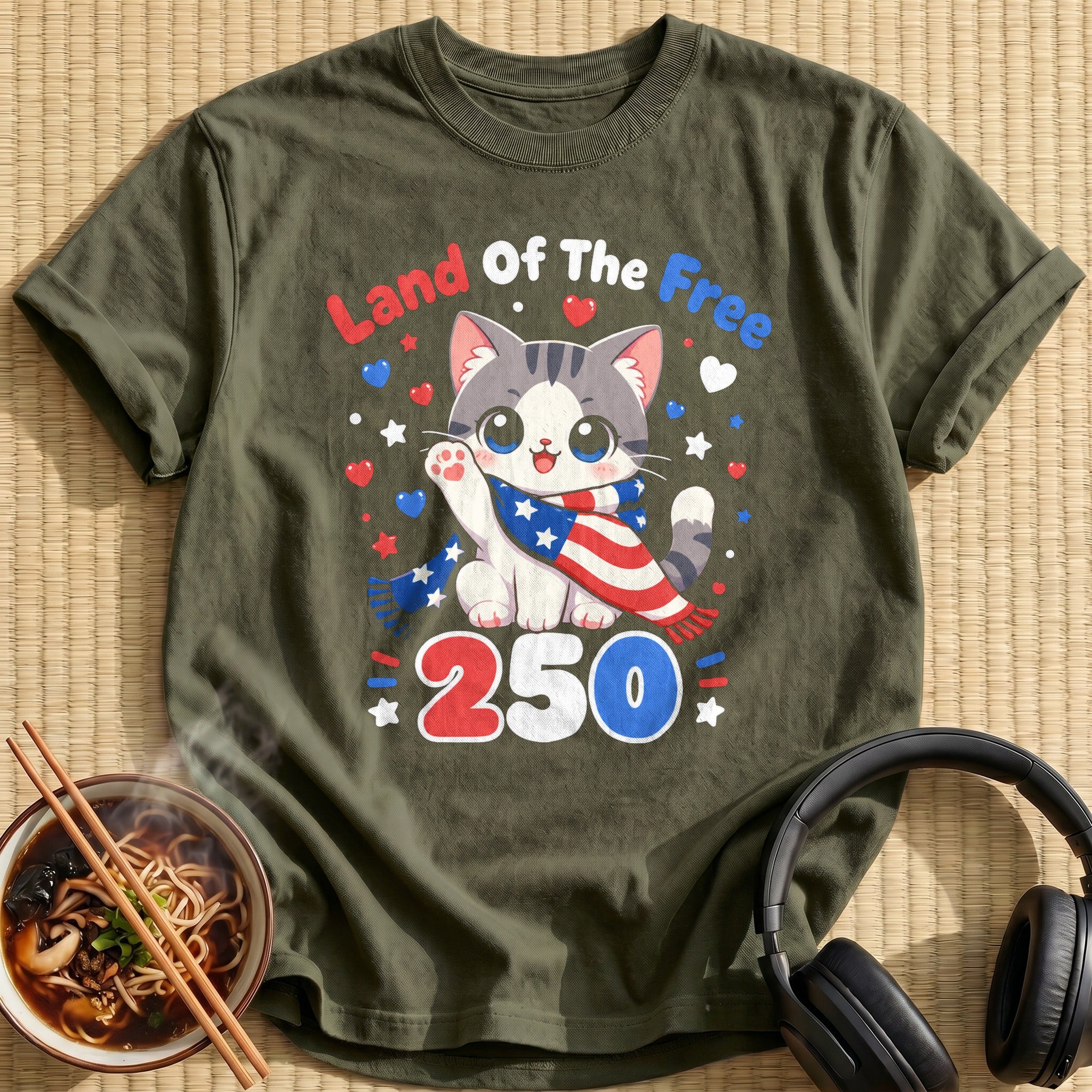 Stars And Stripes Kitty