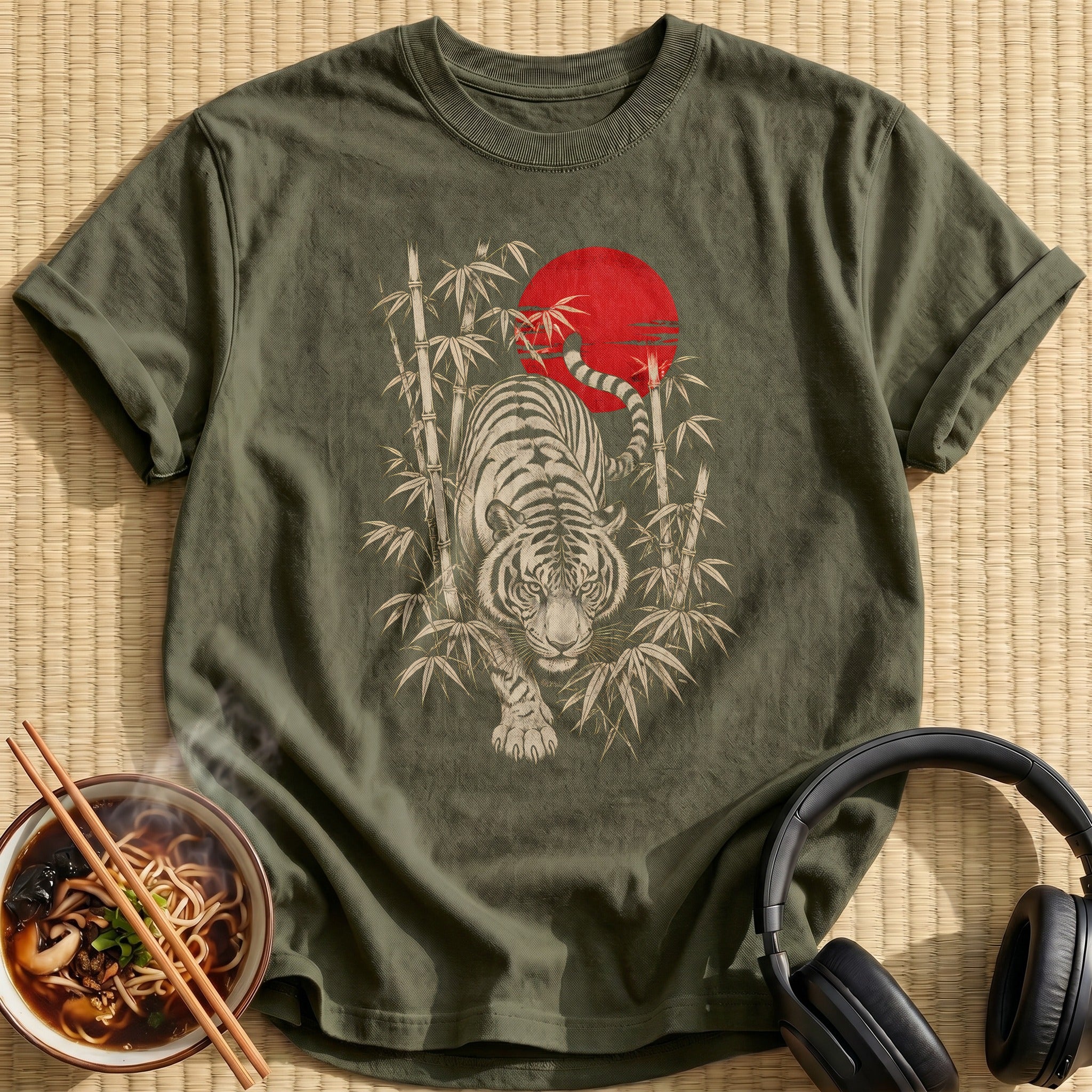 Tiger Ukiyoe 49 - Military Green