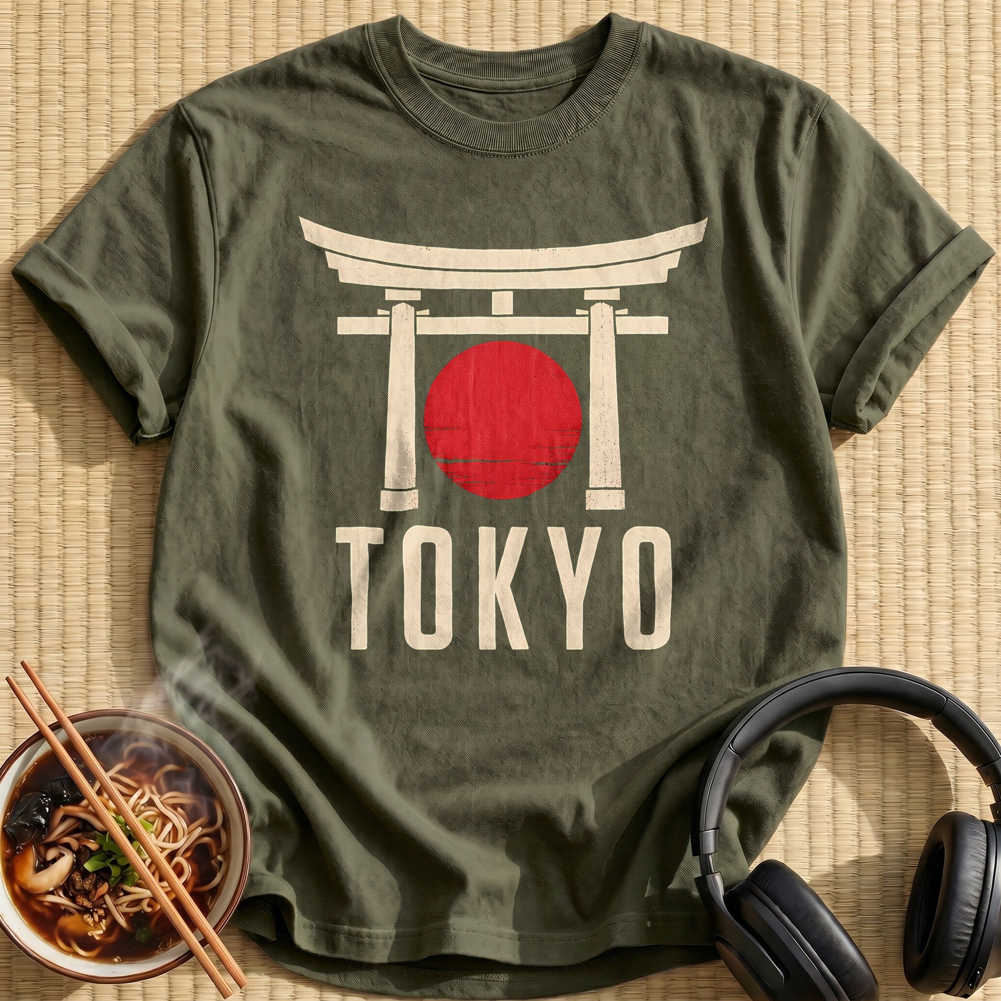 Tokyo 15 - Military Green