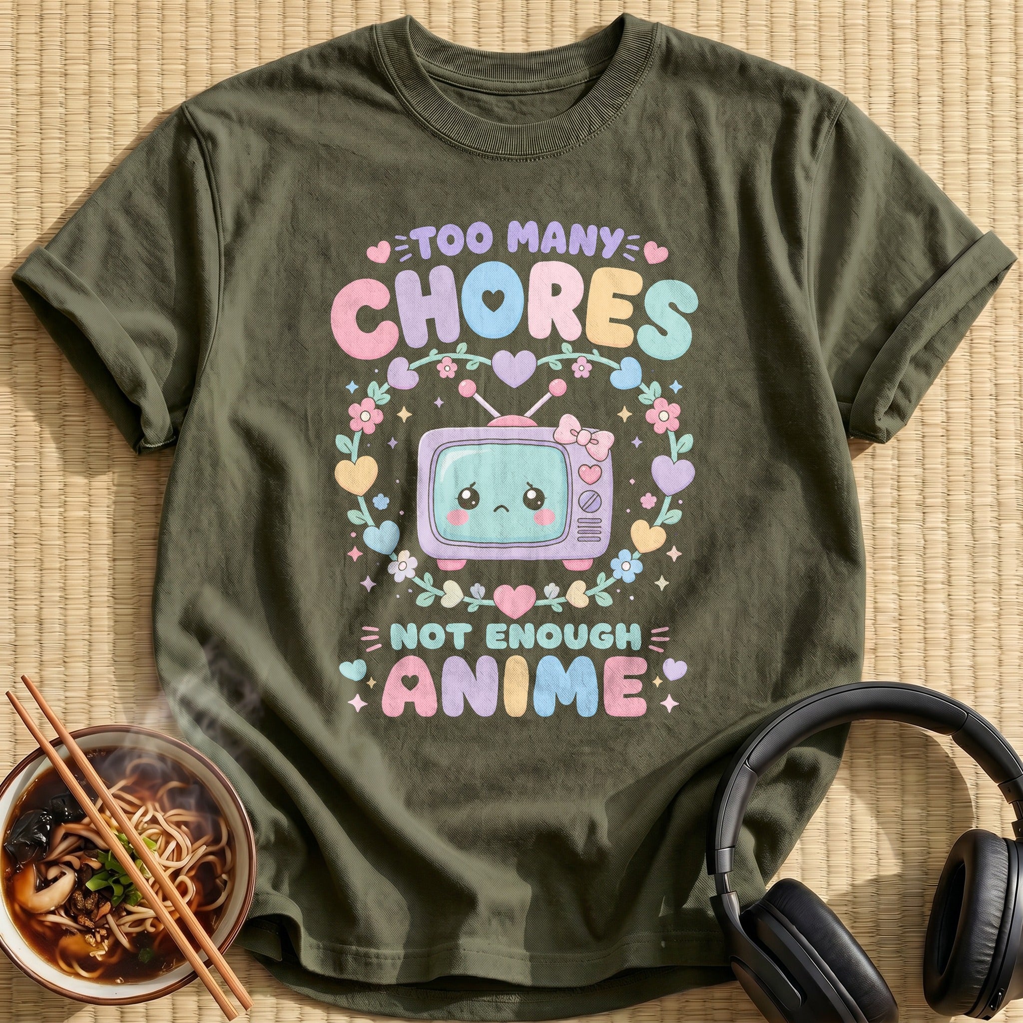 Too Many Chores Not Enough Anime