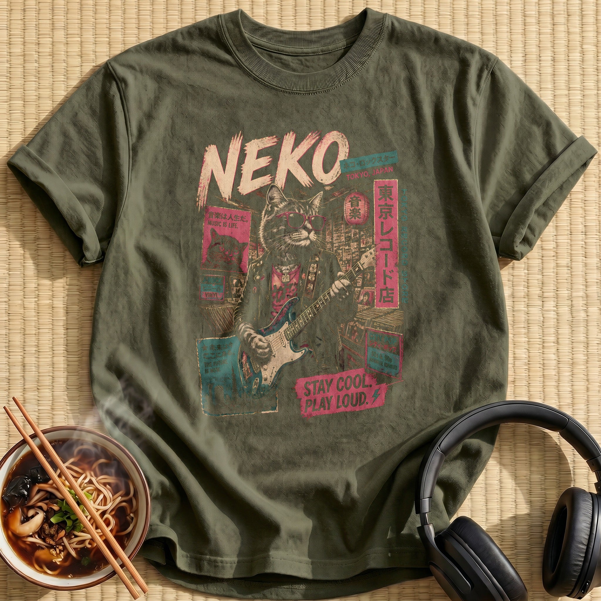 Tt Bootleg Neko 63 - Military Green
