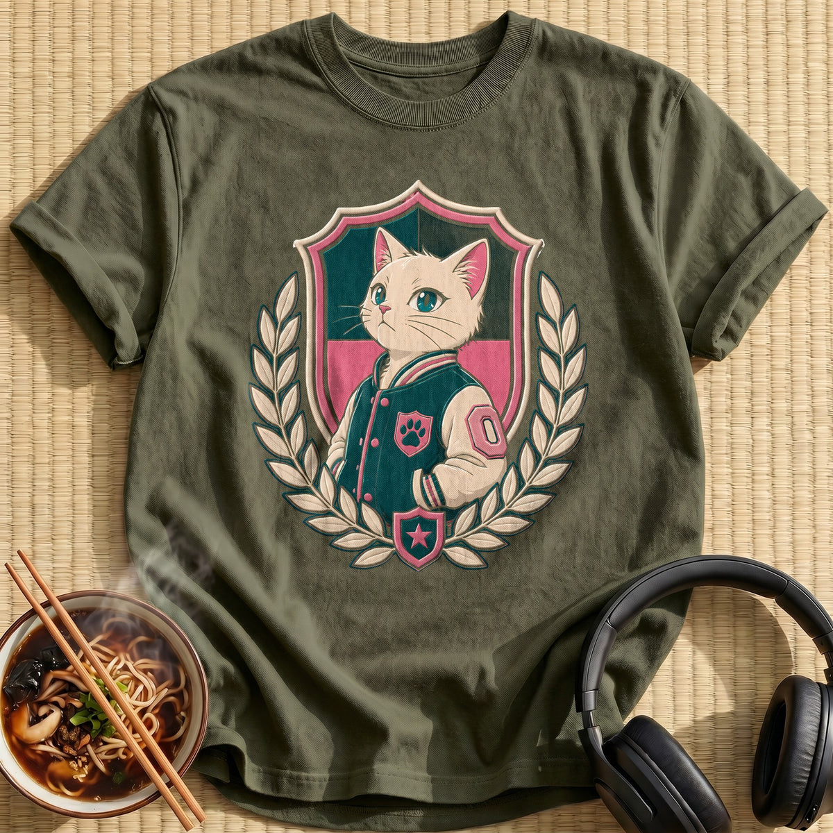 Varsity Cat 94 - Military Green