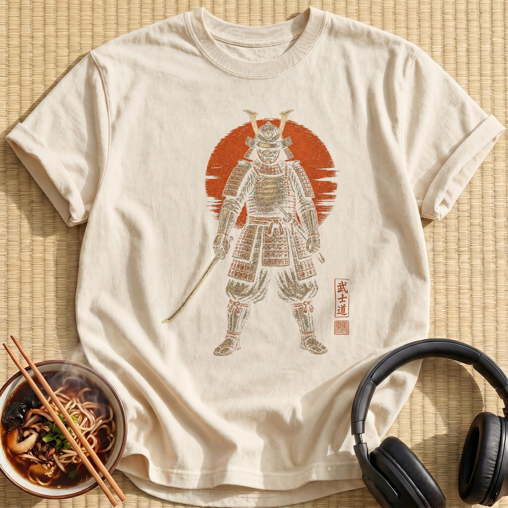 Armored Samurai Bushido Red Sun
