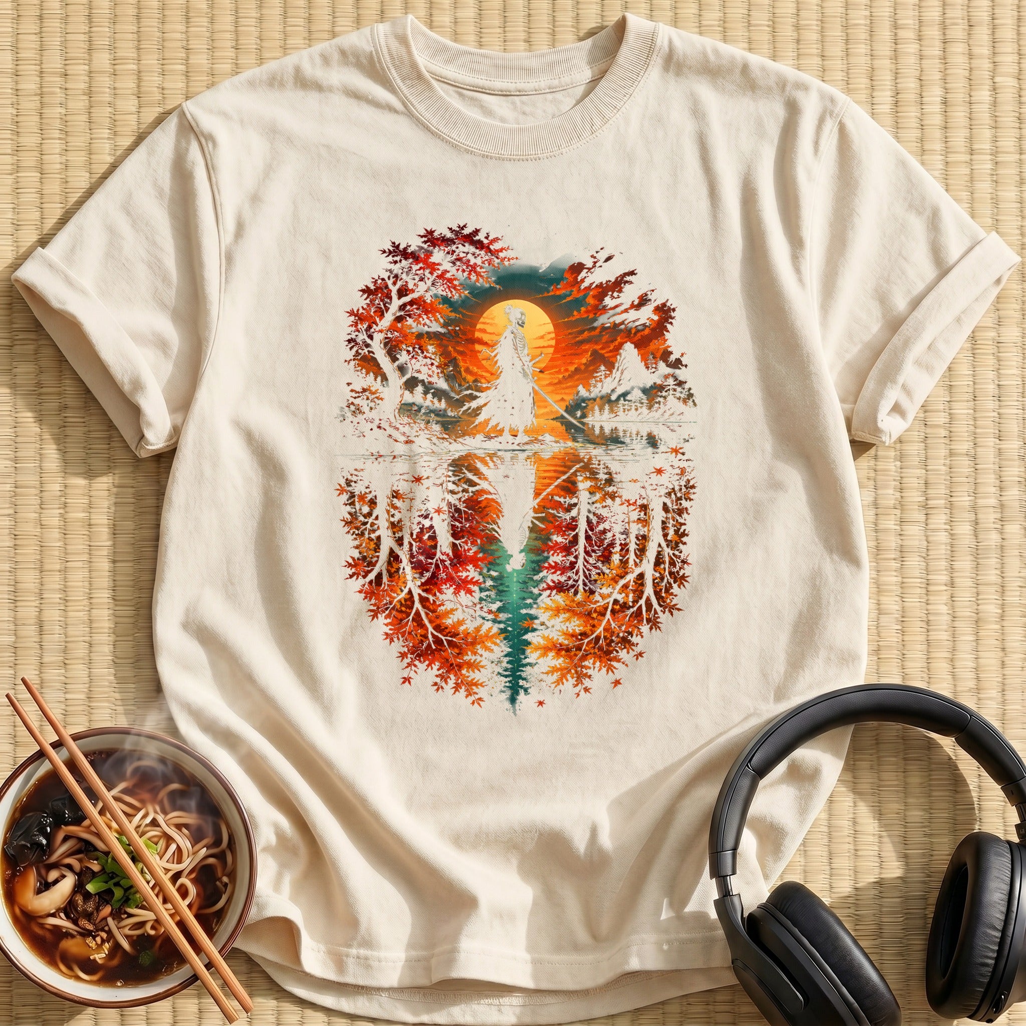 Autumn Lake Samurai - Natural