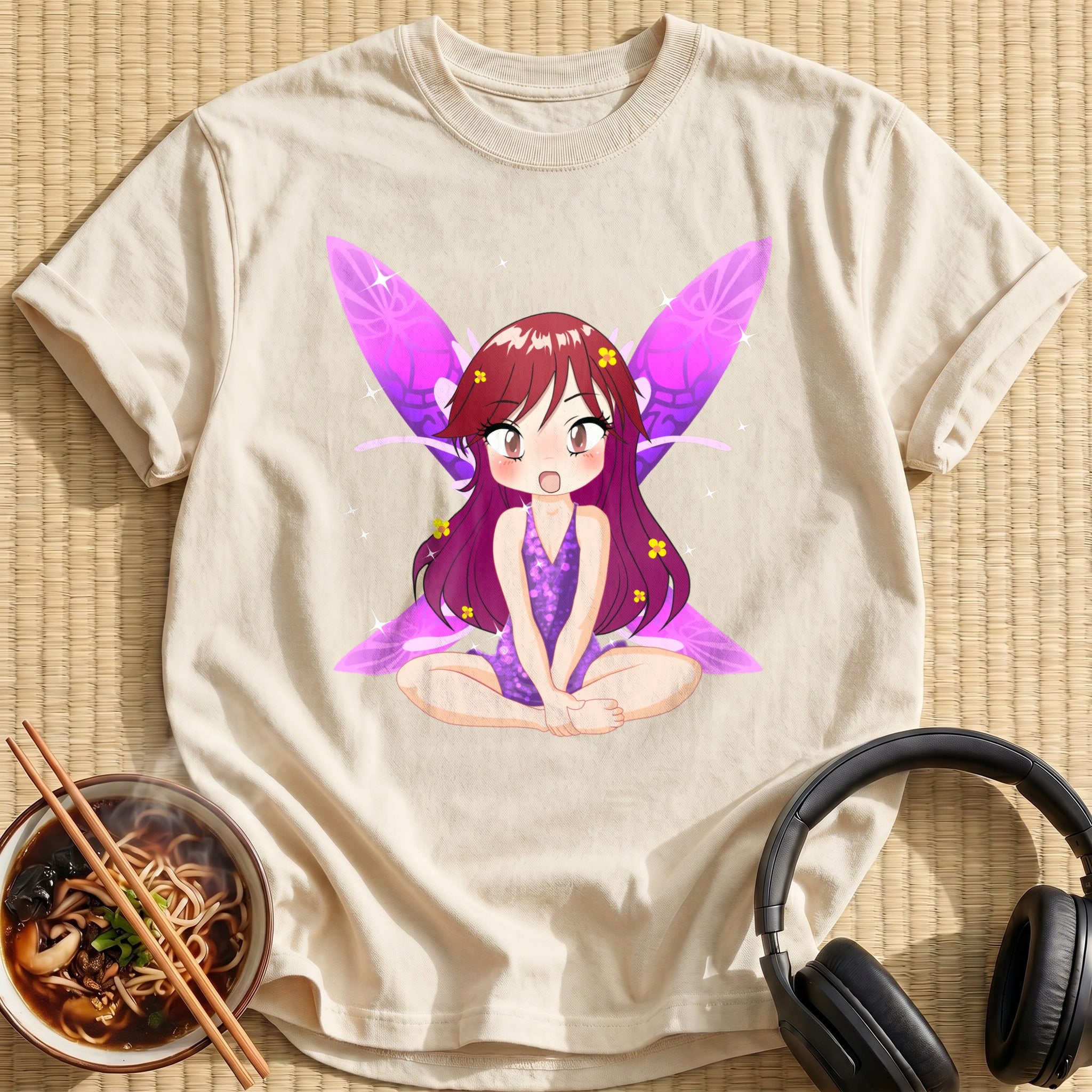 Cute Chibi Magical Fairy Girl - Natural