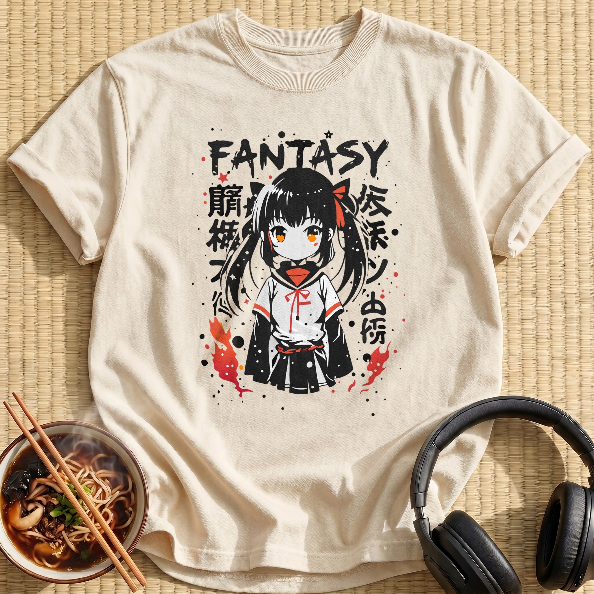 Cute Fantasy Schoolgirl With Twintails - Natural