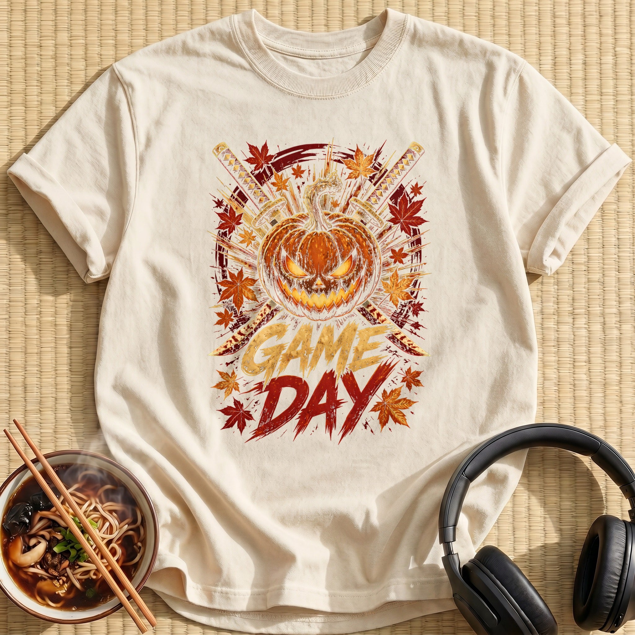 Game Day Pumpkin - Natural