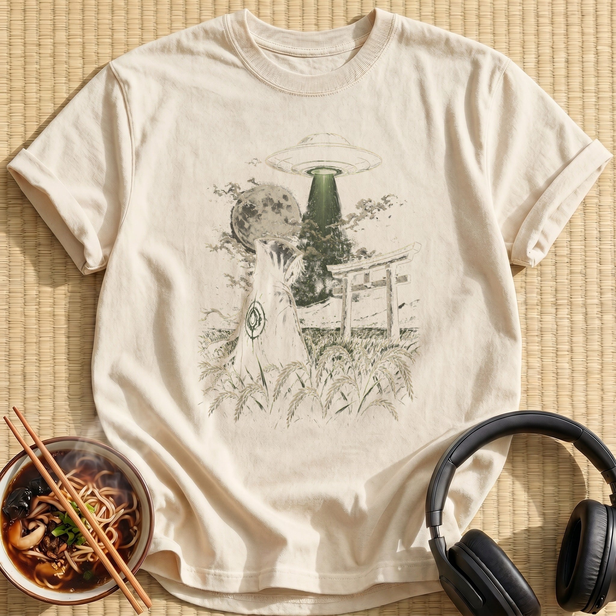 Hooded UFO Torii - Natural