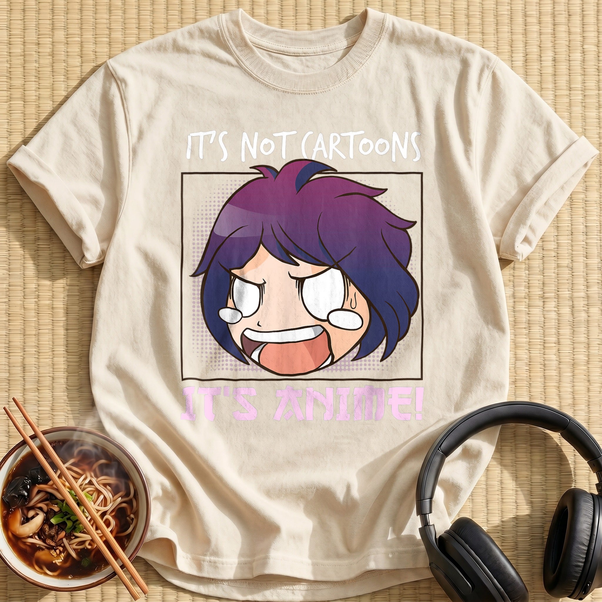 Its Not Cartoons Its Anime Chibi - Natural